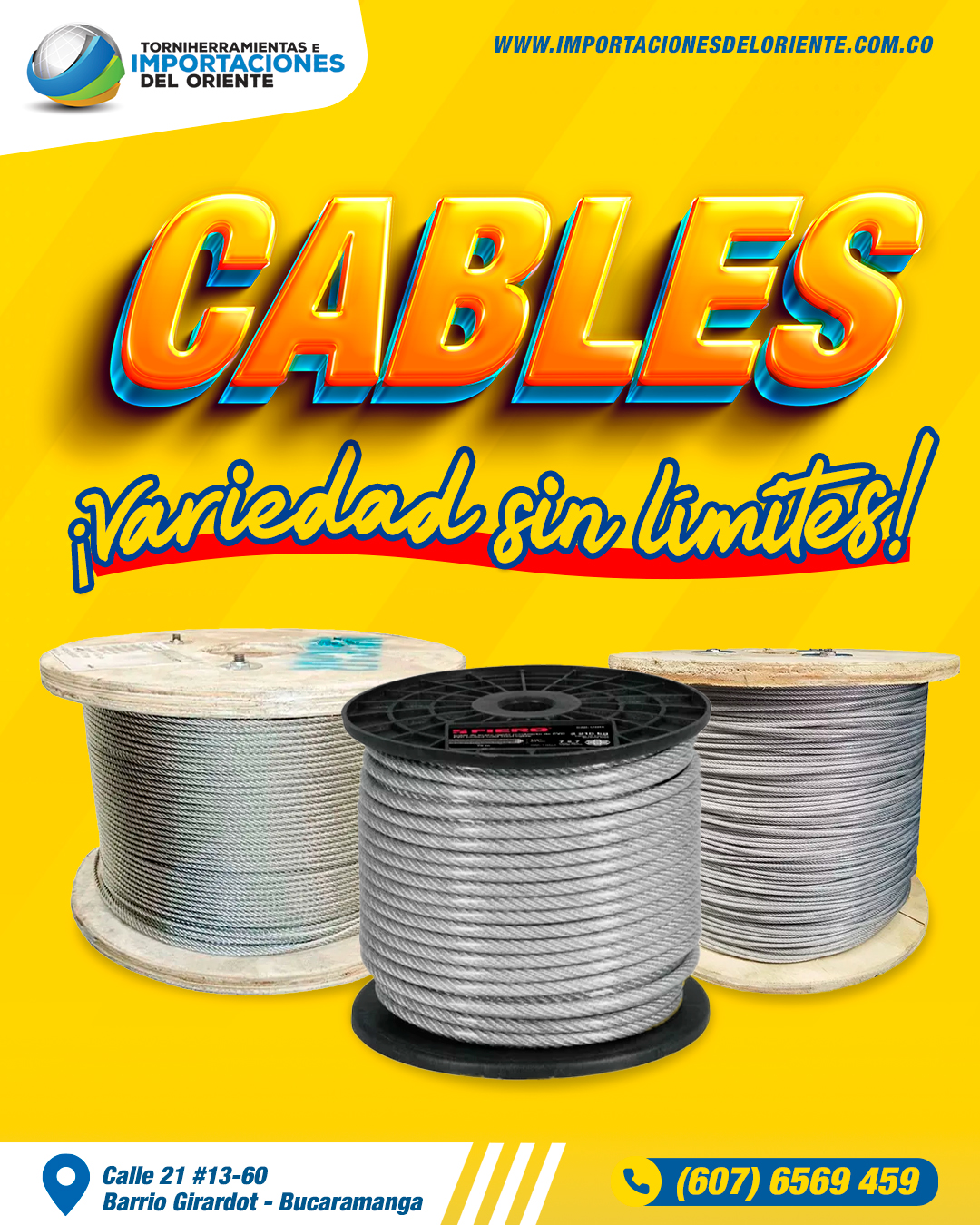 cables de construcción